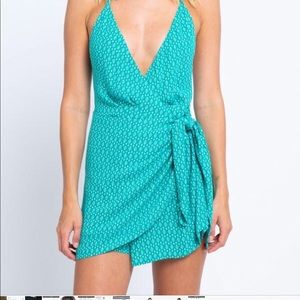 Vici teal romper - Skylar and Madison